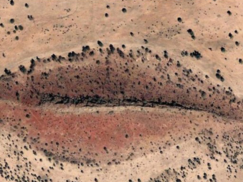 لب های انسان در سودان، مکان عجیب و غریب در نقشه گوگل